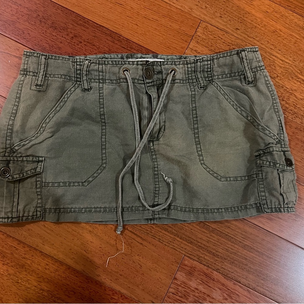 Vintage Aeropostale Army Cargo Skirt